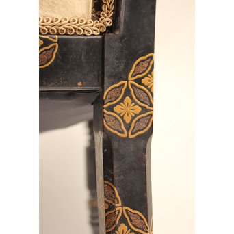 皇室御用達 蒔絵椅子A  T396 