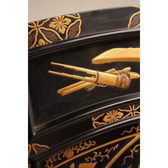 皇室御用達 蒔絵椅子A  T396 