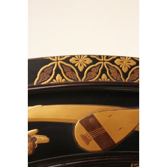 皇室御用達 蒔絵椅子B T397 