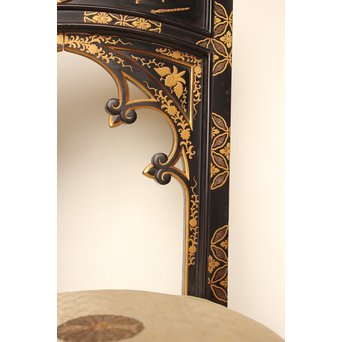 皇室御用達 蒔絵椅子B T397 