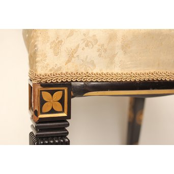 皇室御用達 蒔絵椅子B T397 