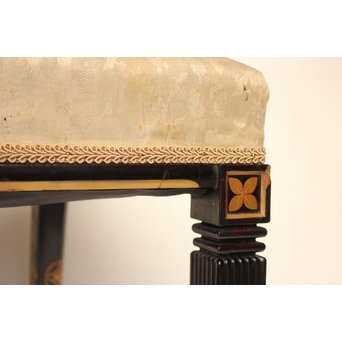 皇室御用達 蒔絵椅子B T397 