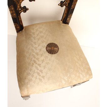 皇室御用達 蒔絵椅子B T397 