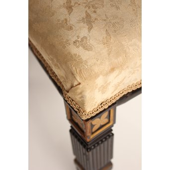 皇室御用達 蒔絵椅子B T397 