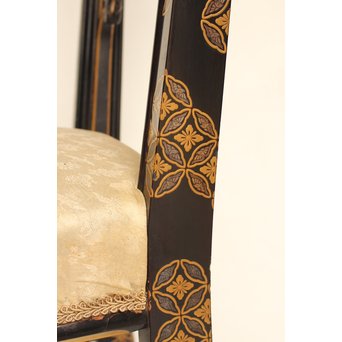 皇室御用達 蒔絵椅子B T397 