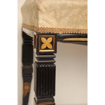 皇室御用達 蒔絵椅子B T397 