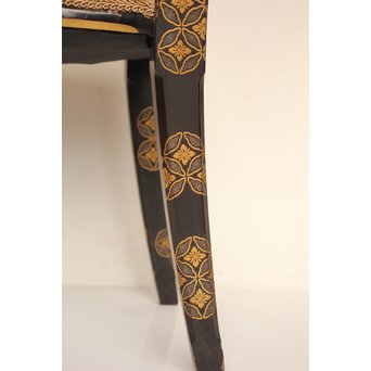 皇室御用達 蒔絵椅子B T397 