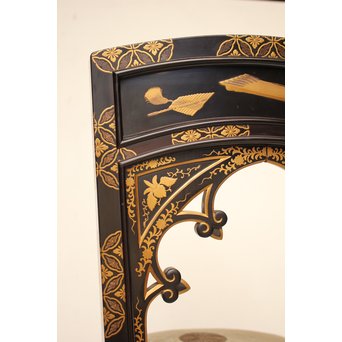 皇室御用達 蒔絵椅子B T397 