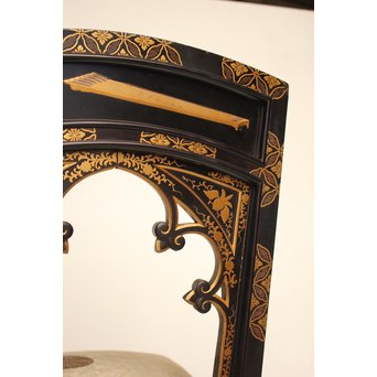 皇室御用達 蒔絵椅子B T397 