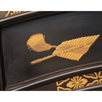 皇室御用達 蒔絵椅子B T397 