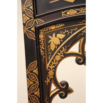 皇室御用達 蒔絵椅子B T397 