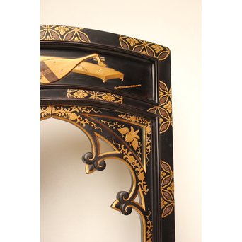 皇室御用達 蒔絵椅子B T397 