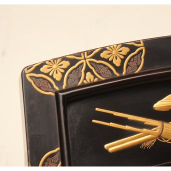 皇室御用達 蒔絵椅子B T397 