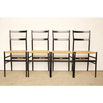 Cassinaカッシーナ スーパーレッジェーラSuperleggera 4脚1組　T398 