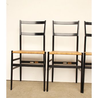 Cassinaカッシーナ スーパーレッジェーラSuperleggera 4脚1組　T398 