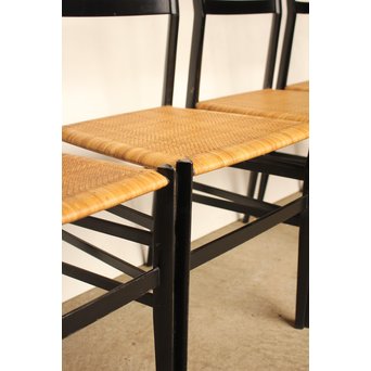 Cassinaカッシーナ スーパーレッジェーラSuperleggera 4脚1組　T398 