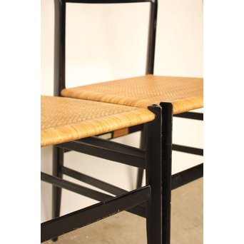 Cassinaカッシーナ スーパーレッジェーラSuperleggera 4脚1組　T398 