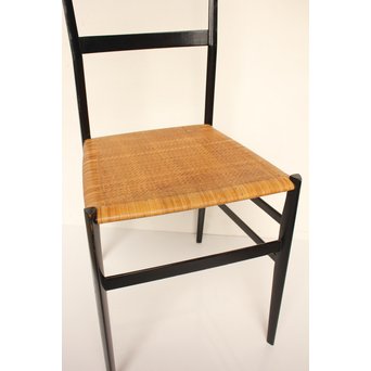 Cassinaカッシーナ スーパーレッジェーラSuperleggera 4脚1組　T398 