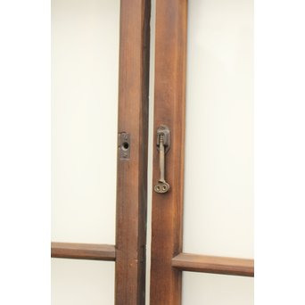 ダイアカット緑色ガラス戸 2枚1組　GD1099 