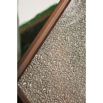 ダイアカット緑色ガラス戸 2枚1組　GD1099 