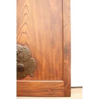 総欅大型一枚板蔵戸　W585 