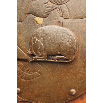 総欅大型一枚板蔵戸　W585 