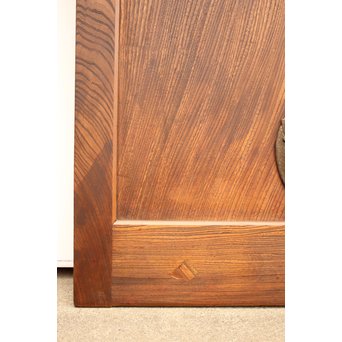 総欅大型一枚板蔵戸　W585 