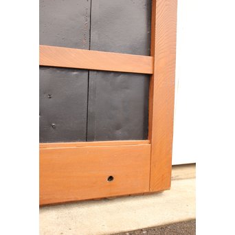 総欅大型一枚板蔵戸　W585 