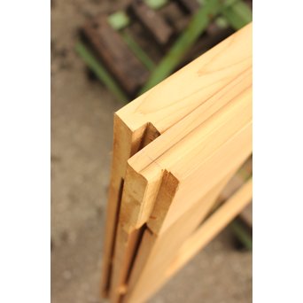 山水図 エッチングガラス戸 4枚1組　GD1101 