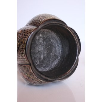 阿古陀型 螺鈿/青貝入香炉　Q002 