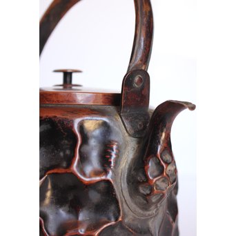 銅製 ひしぎ湯沸 銅瓶　M006 