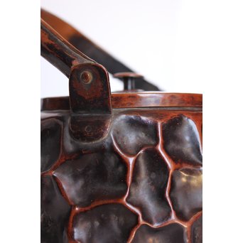 銅製 ひしぎ湯沸 銅瓶　M006 