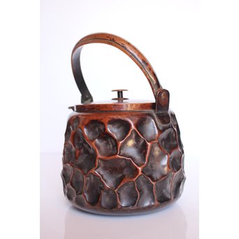 銅製 ひしぎ湯沸 銅瓶　M006 