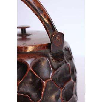 銅製 ひしぎ湯沸 銅瓶　M006 