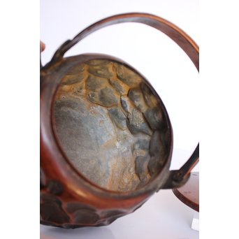 銅製 ひしぎ湯沸 銅瓶　M006 