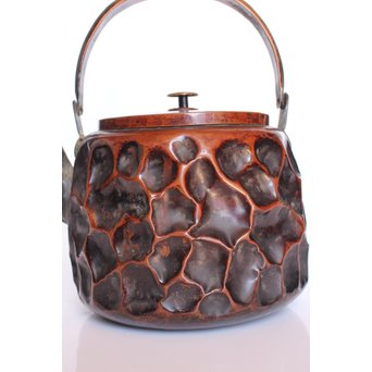 銅製 ひしぎ湯沸 銅瓶　M006 