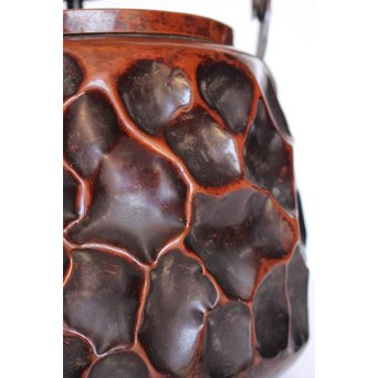 銅製 ひしぎ湯沸 銅瓶　M006 