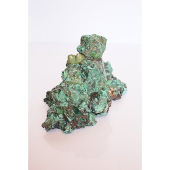 孔雀石原石 擺件/置物　U008 