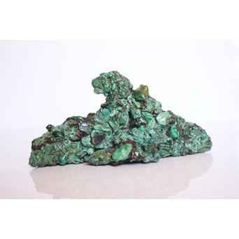 孔雀石原石 擺件/置物　U008 