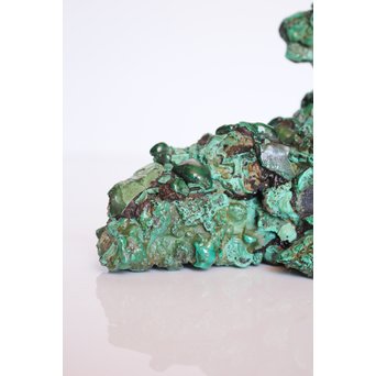 孔雀石原石 擺件/置物　U008 