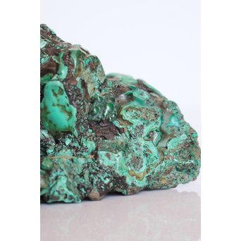 孔雀石原石 擺件/置物　U008 