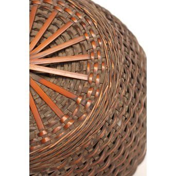 二代 飯塚鳳斎 竹花籠　U011 