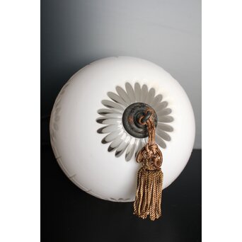 白被 外切子球体電笠　A1807Y 