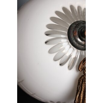 白被 外切子球体電笠　A1807Y 