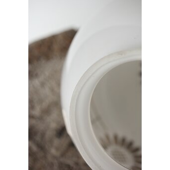 白被 外切子球体電笠　A1807Y 