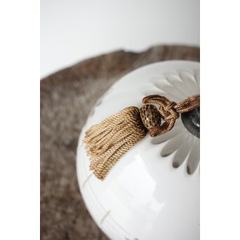 白被 外切子球体電笠　A1807Y 