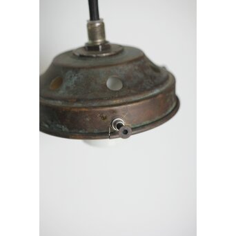 白被 外切子球体電笠　A1807Y 