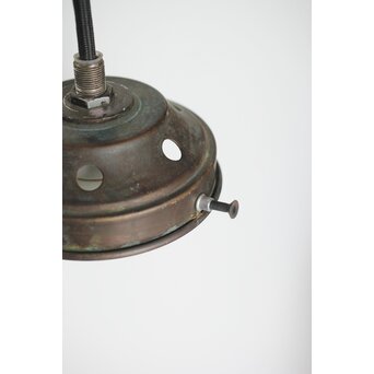 白被 外切子球体電笠　A1807Y 