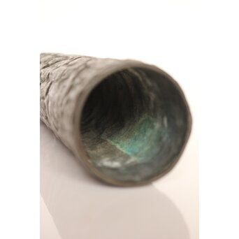 亀文堂 波多野正平造 青銅製花器/掛花　M009 