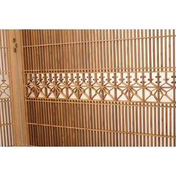 神代杉 桐模様組子 結界　X015 